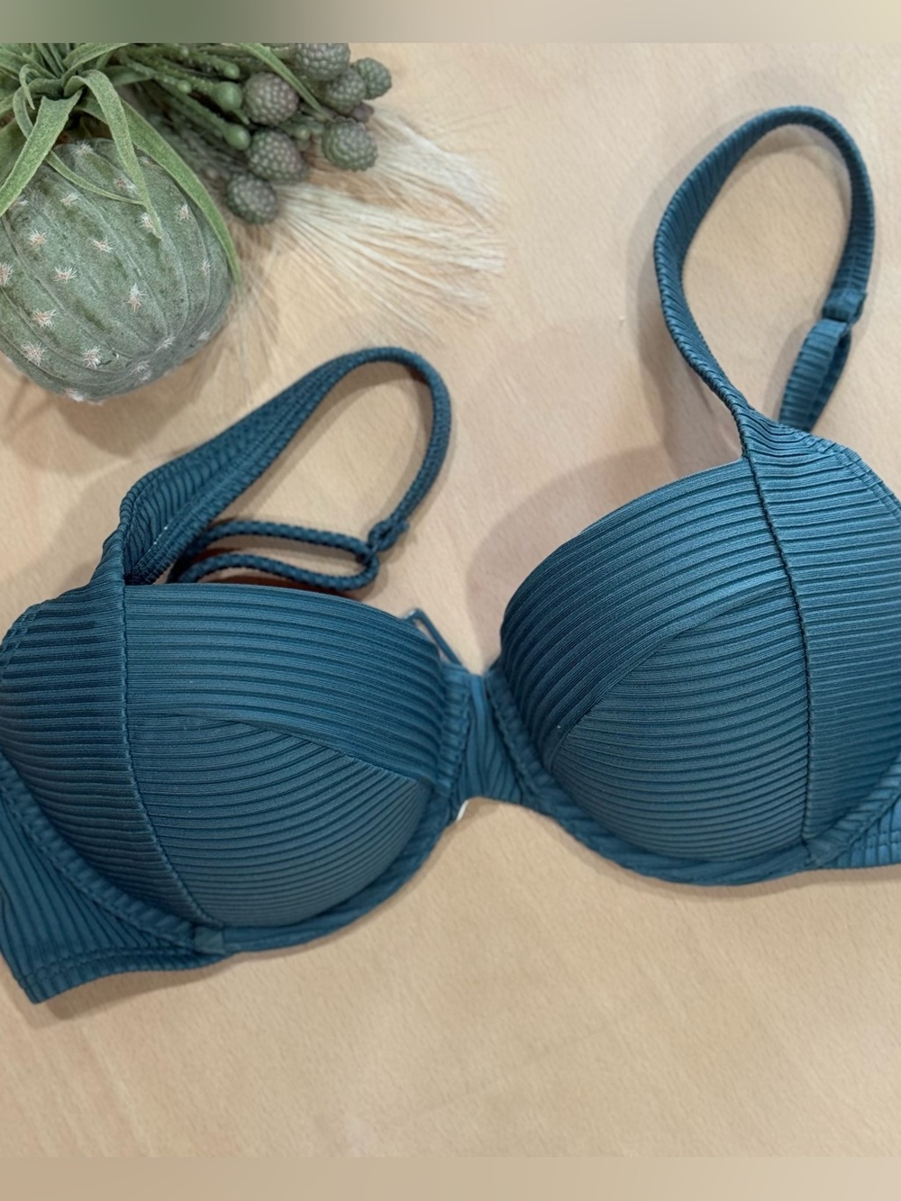 🩷 Victoria’s Secret PINK 🩷 Ribbed Push-Up High Leg Cut Bikini - NEW with tags! - Picture 5 of 13